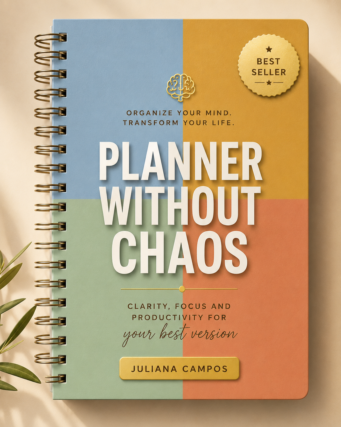 Mind Without Chaos eBook cover — digital ADHD planner